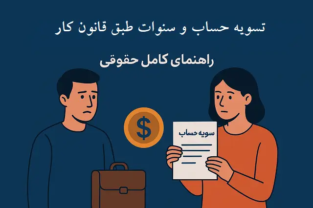 🧾 تسویه حساب و سنوات | راهنمای کامل حقوق کارگران