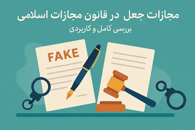 ⚖️ مجازات جعل سند | تحلیل کامل قانون ایران