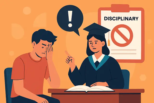 🎓 تخلفات انضباطی دانشجویان | مجازات و حقوق قانونی